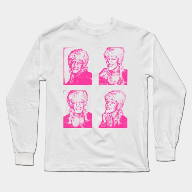 Marsha P Johnson Long Sleeve T-Shirt by DankFutura